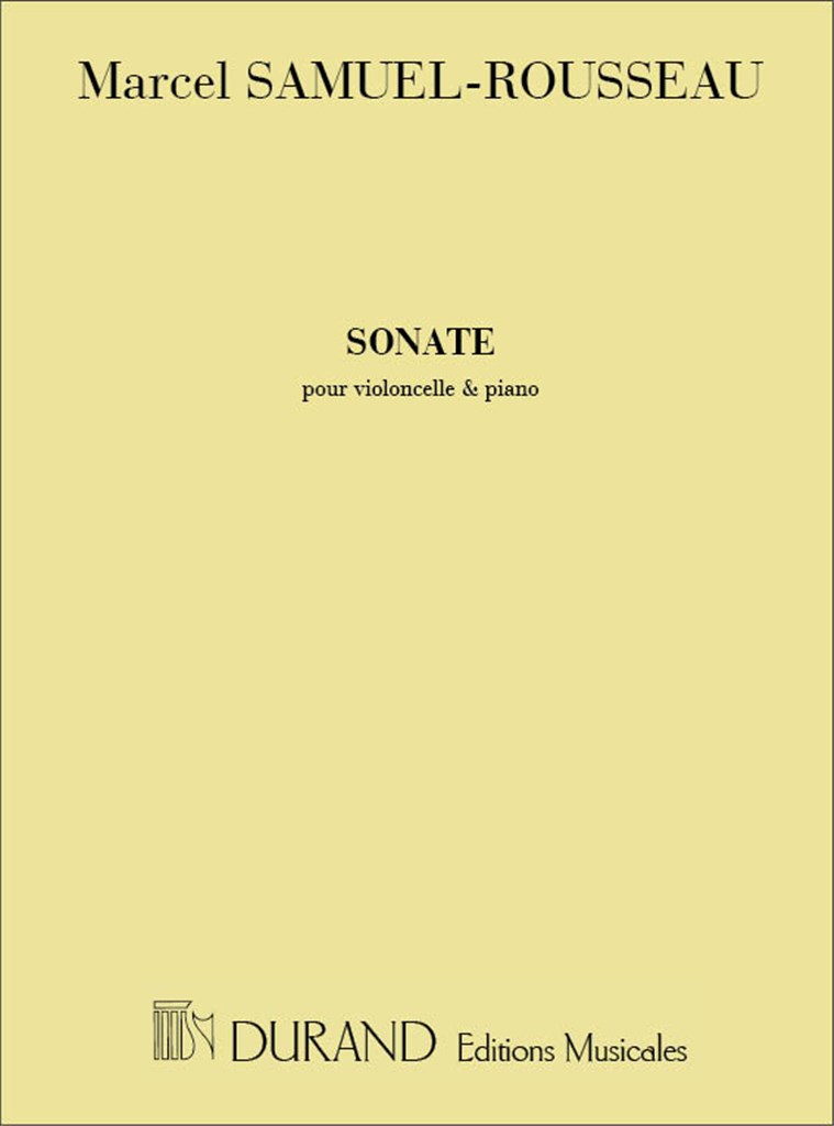 Rousseau Sonate Vc-Piano